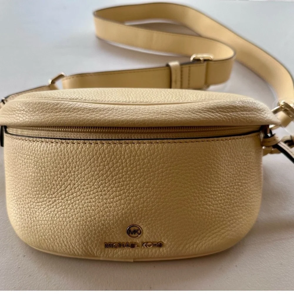 Michael Kors Cream Crossbody Belt Bag